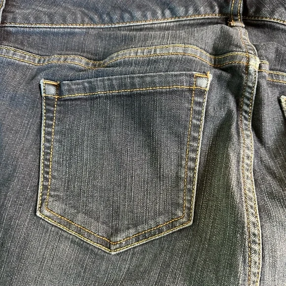 Torrid Blue Skinny Jeans with Contrast Stitching 14 GUC - Picture 10 of 11